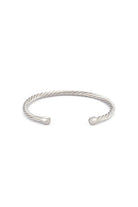 Helical Zincir Kelepçe Bilezik, Gümüş - 1