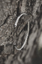 Helical Zincir Kelepçe Bilezik, Gümüş - 2
