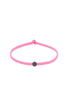 Sekizgen Detaylı Makrome Bileklik, Pembe - Oksitli - 0