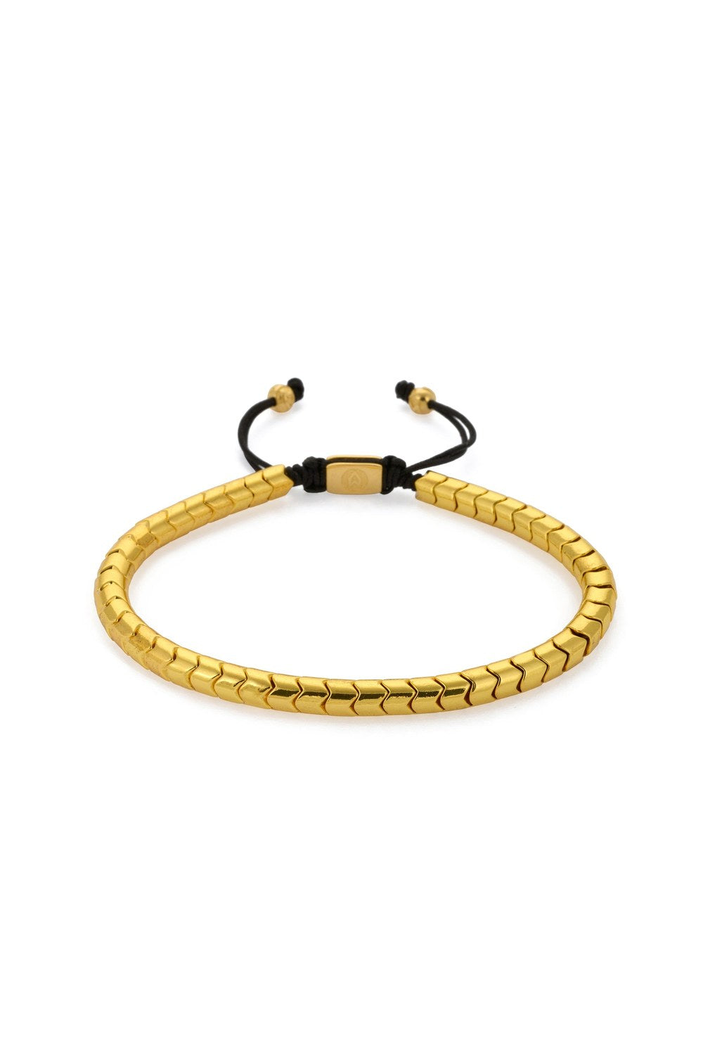 Hematit Taşlı Bileklik, Gold - 0