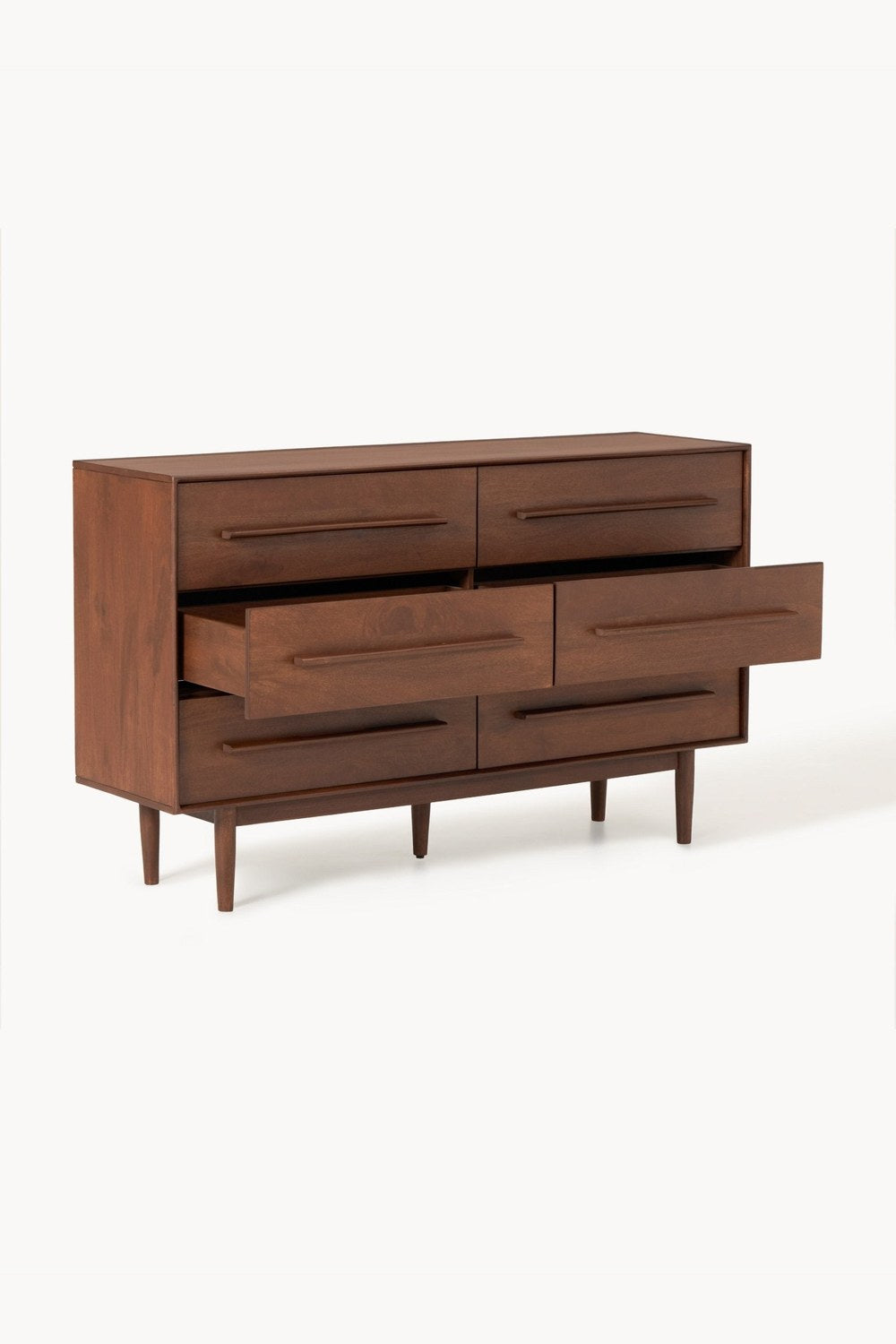 Paul Mango Ağacı Şifonyer - Mid-Century Retro Tasarım - 3