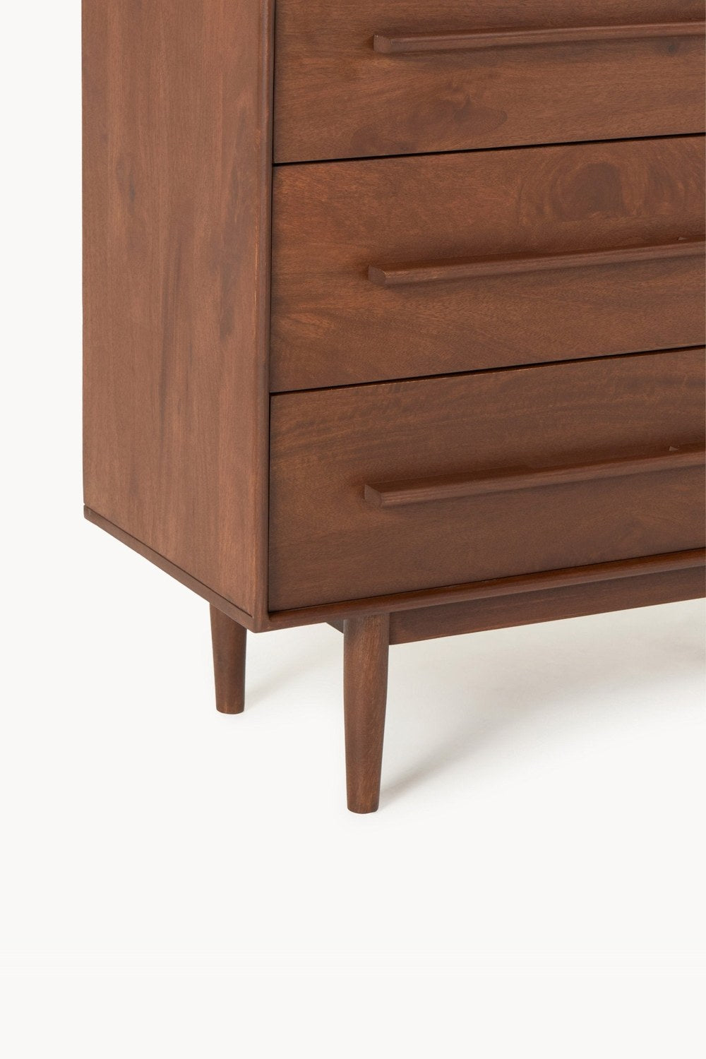 Paul Mango Ağacı Şifonyer - Mid-Century Retro Tasarım - 7