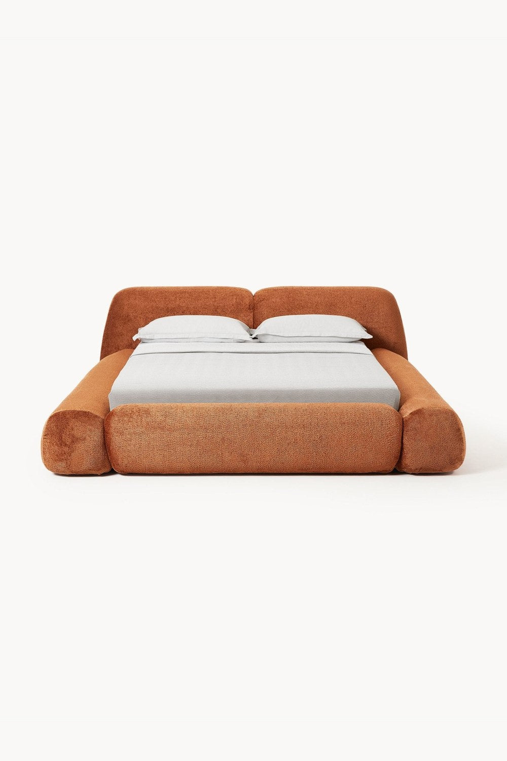 Wolke Teddy Bouclé Depolamalı Karyola 140 × 200 Cm - 3