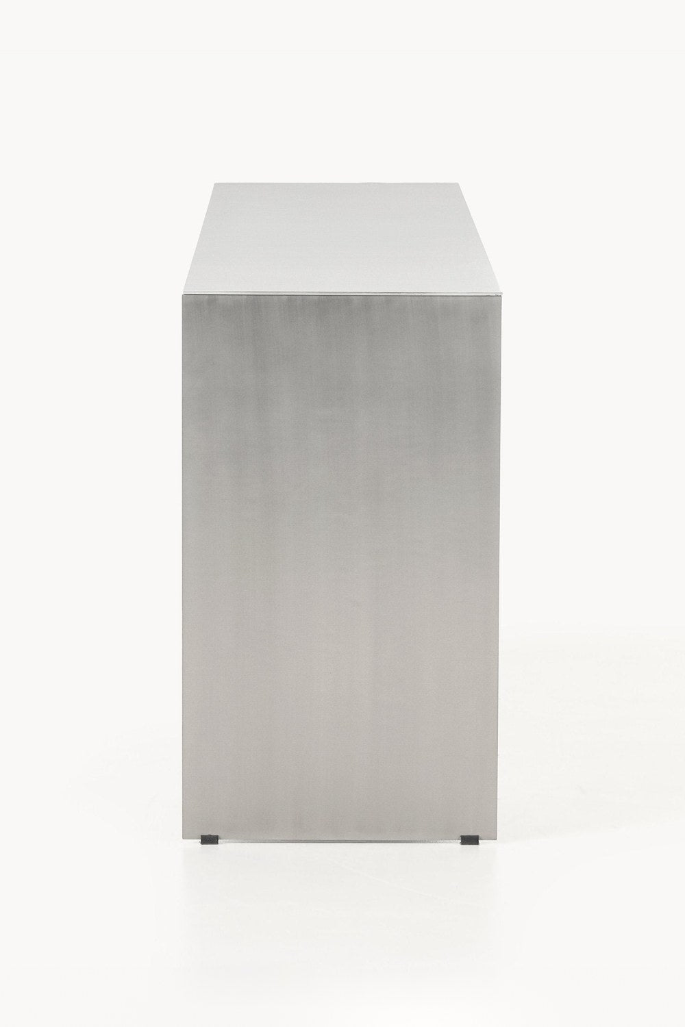 Ako Ahşap Konsol 180 Cm - Fırçalanmış Metal Ve Desenli Kaplama - 4