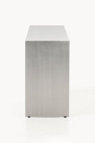 Ako Ahşap Konsol 180 Cm - Fırçalanmış Metal Ve Desenli Kaplama - 4
