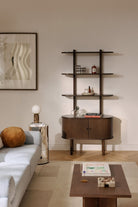 Calary Yivli Ön Yüzeyli İnce Duvar Rafı - 1