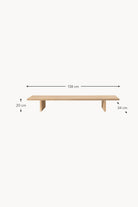 Kona Minimalist Ahşap Tv Ünitesi 138 Cm - Açık Meşe - 2