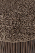 Nala Modern Saklama Alanlı Yuvarlak Puf 50 Cm - 3