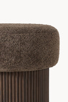 Nala Modern Saklama Alanlı Yuvarlak Puf 50 Cm - 4