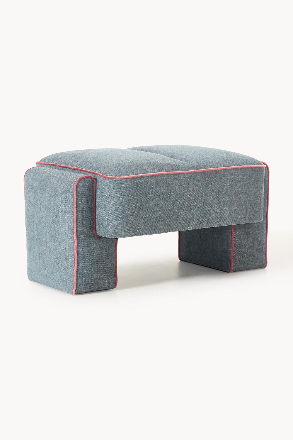 Bobi Döşemeli Puf, Modern Tasarım 90 Cm - 0
