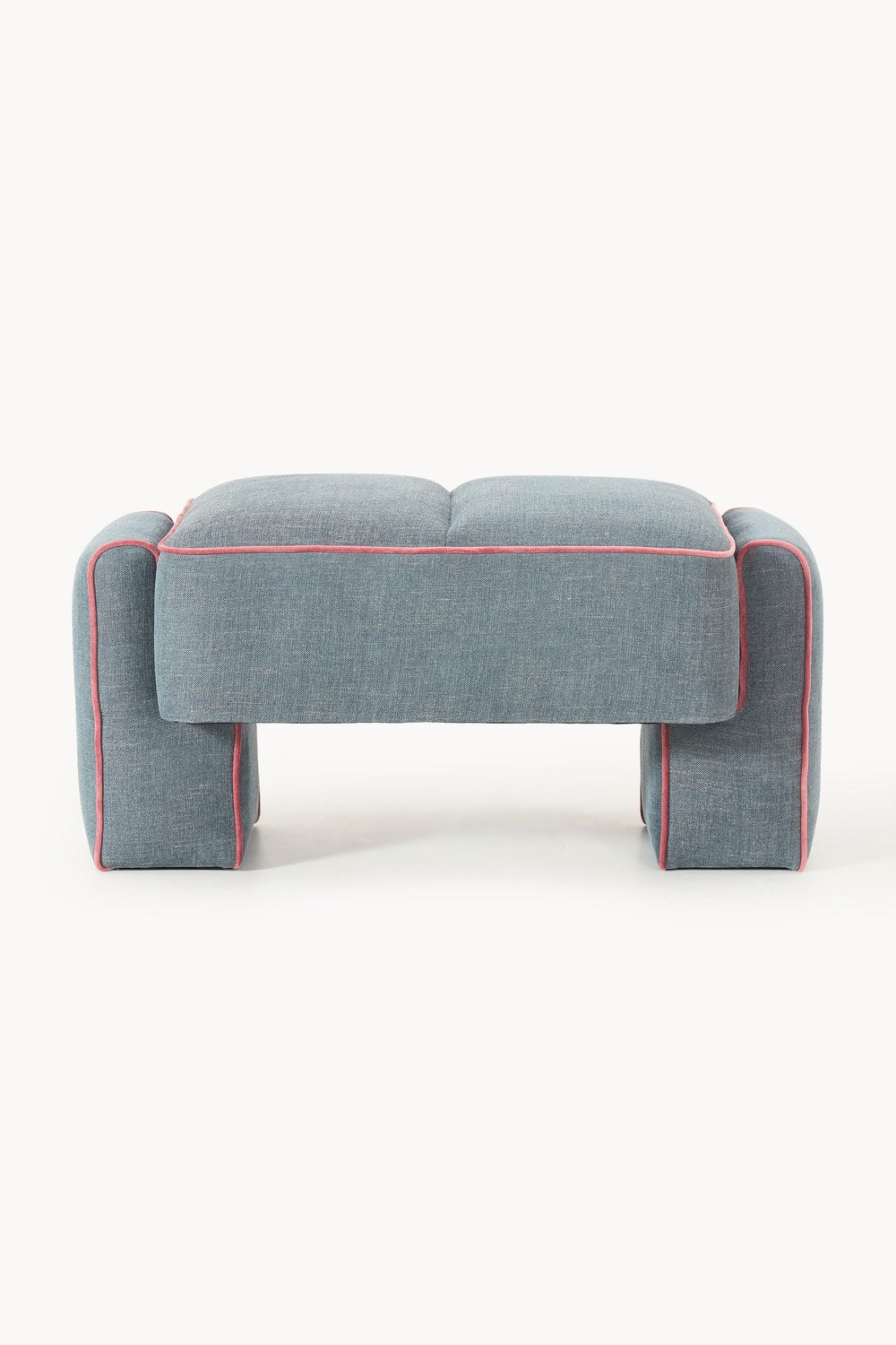 Bobi Döşemeli Puf, Modern Tasarım 90 Cm - 2