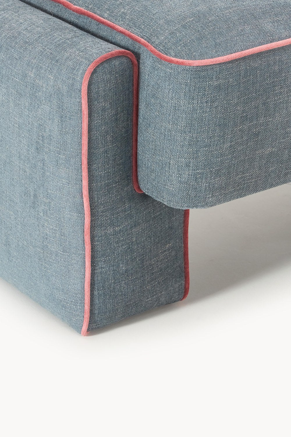Bobi Döşemeli Puf, Modern Tasarım 90 Cm - 4