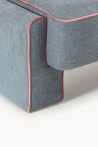 Bobi Döşemeli Puf, Modern Tasarım 90 Cm - 4