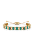 Cable Green Stone Mineli Bileklik - 0