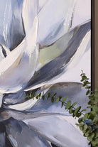 Neutral Floral Kanvas Tablo, 70 × 100 Cm - 1