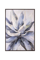 Neutral Floral Kanvas Tablo, 70 × 100 Cm - 3