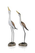 Retro Coastal 2'li Dekoratif Kuş Biblo Seti, 56 Cm - 1