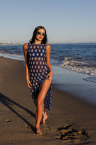 Adele Monogram Mesh Dress - 3