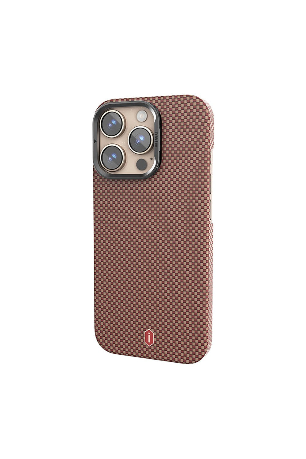 Kamera Standlı Aramid Fiber Iphone 16 Pro Max Magsafe Uyumlu Kılıf - 9
