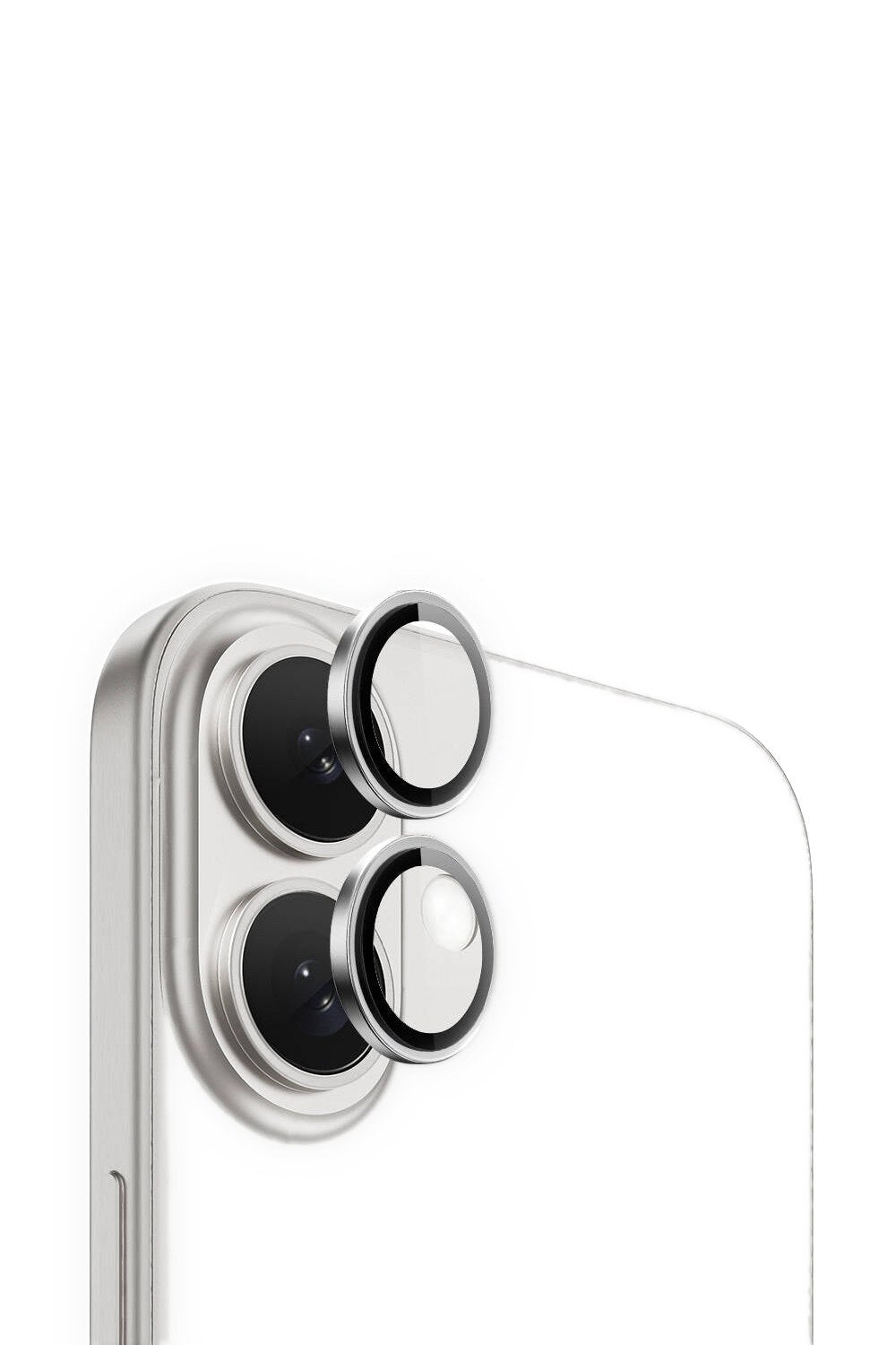 Lg-004 Pvd Metal Kamera Lens Koruyucu — Iphone 16 Plus - 3