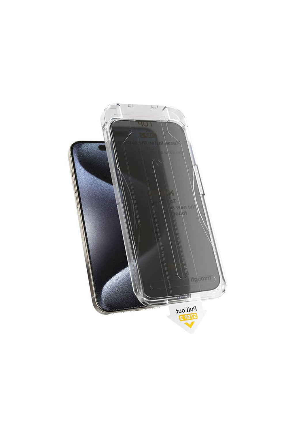 Iprivacy Kolay Uygulamalı Temperli Cam Ekran Koruyucu — Iphone 16 - 3