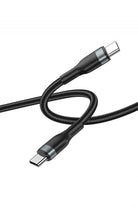 Concise Wi-C033 3'lü Type-C - Type-C Şarj Kablosu Seti, Gri - 5