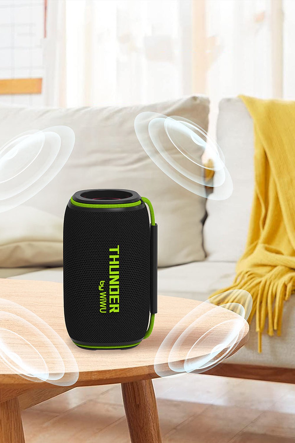H5 Su Geçirmez Rgb Işıklı Tws Bluetooth Hoparlör, 15 W - 5