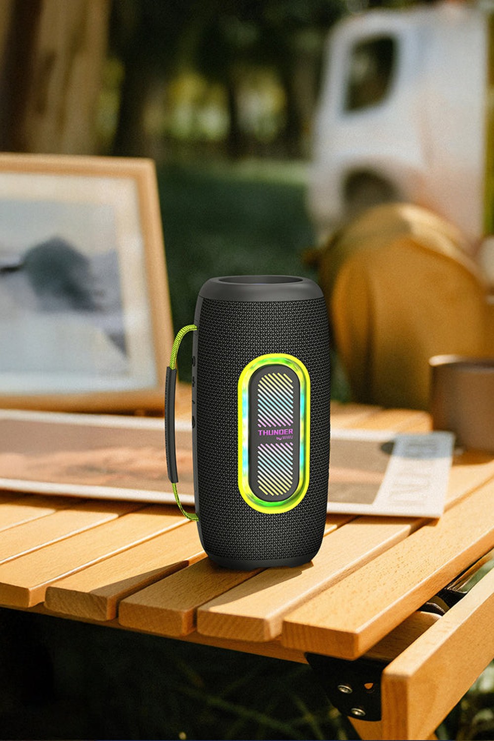 H7 Rgb Işıklı Askılı Tws Bluetooth Hoparlör, 40 W - 8