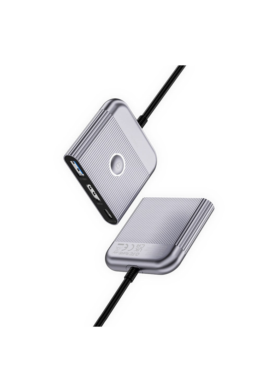 Travel Wi-Hb8002 3'ü 1 Arada Hdmi 4k 60 Hz 100 W Pd Type-C Hub Adaptör - 2