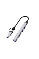 Zolo Wi-Hb003 Usb 3.0 + Usb 2.0 + Sd/Tf Type-C Ve Usb-A 5'i 1 Arada Hub Adaptör - 0