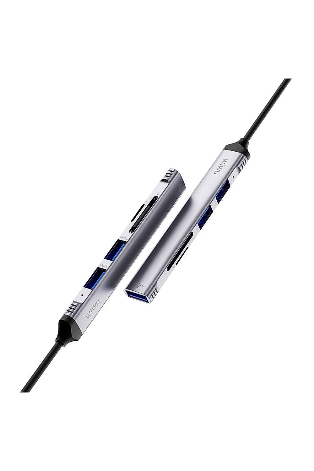 Zolo Wi-Hb003 Usb 3.0 + Usb 2.0 + Sd/Tf Type-C Ve Usb-A 5'i 1 Arada Hub Adaptör - 1