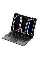 Ipad Uyumlu Mk-003 Kalem Bölmeli Klavyeli Standlı Kılıf - 2