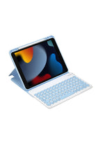 Ipad Uyumlu Gizli Kalem Bölmeli Klavyeli Kılıf - 6