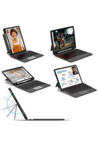 Ipad Uyumlu Mag Touch Klavyeli Standlı Kılıf - 5
