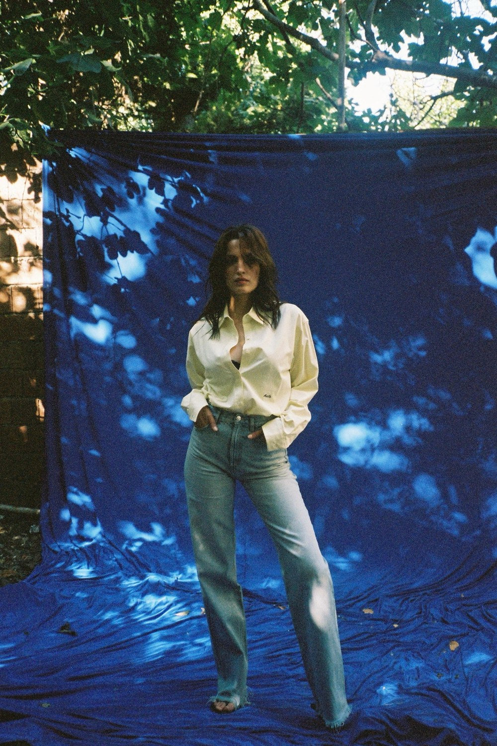 Emma Nakış Detaylı Sarı Gömlek - 9