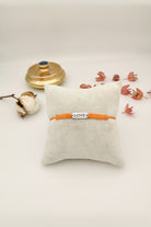 ’’Love’’ Motto Gümüş Turuncu Bileklik - 0