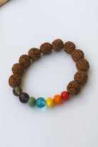 Rudraksha Çakra Boncuklu Bileklik - 0