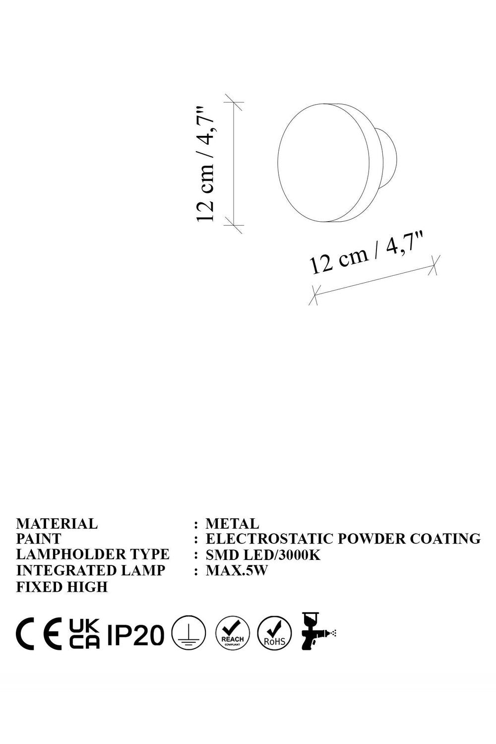 Tigera 15520 S M Led Aplik Duvar Aydınlatma - 6