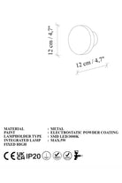 Tigera 15520 S M Led Aplik Duvar Aydınlatma - 6
