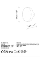 Tigera 15520 L K Led Aplik Duvar Aydınlatma - 8