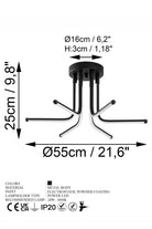 Enceladus 13673 Led Plafonyer Aydınlatma - 7