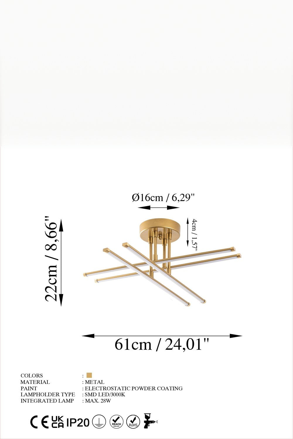 Elk 13664 Led Plafonyer Aydınlatma - 7