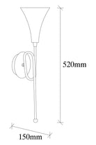 Delta 3051 Sıvama Aplik Duvar Aydınlatma - 7