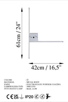 Dove 13617 Led Aplik Duvar Aydınlatma - 5