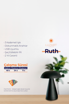 Ruth Masa Lambası - Manyetik Şarj Kasetli - 9