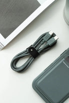 Belt Cable-Type-C-C Slate Green 1.2m Şarj Kablosu - 2