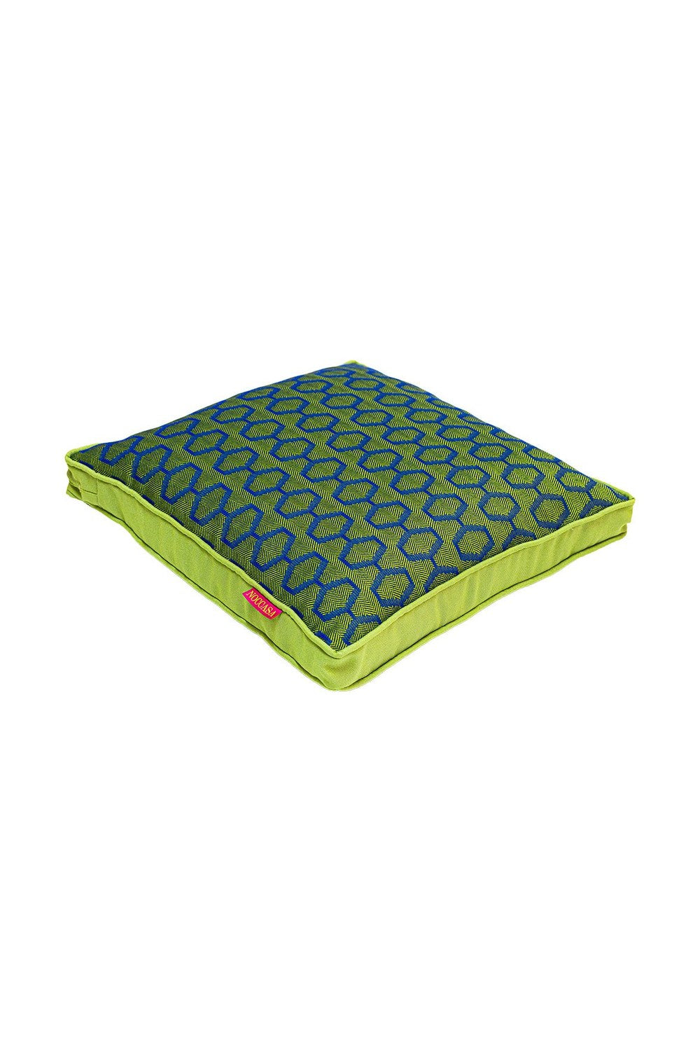 Yeşil Geometrik Desen Outdoor Kırlent - 3