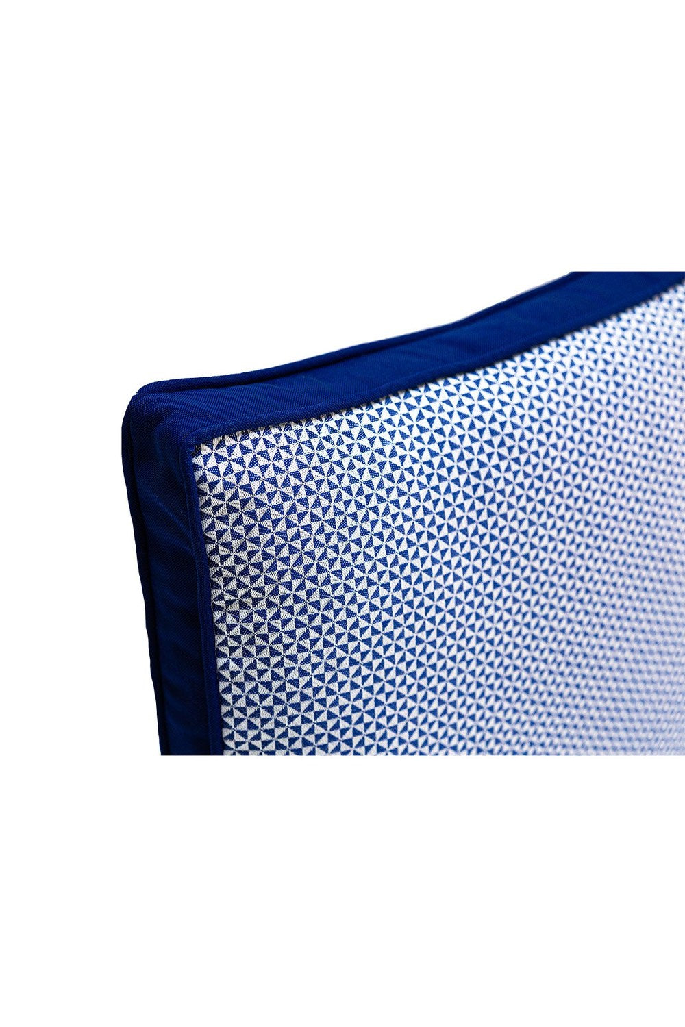 Lacivert Geometrik Desenli Outdoor Kırlent - 10