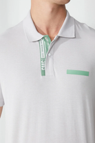 Polo Yaka %100 Pamuk Slim Fit Erkek T-Shirt - 1