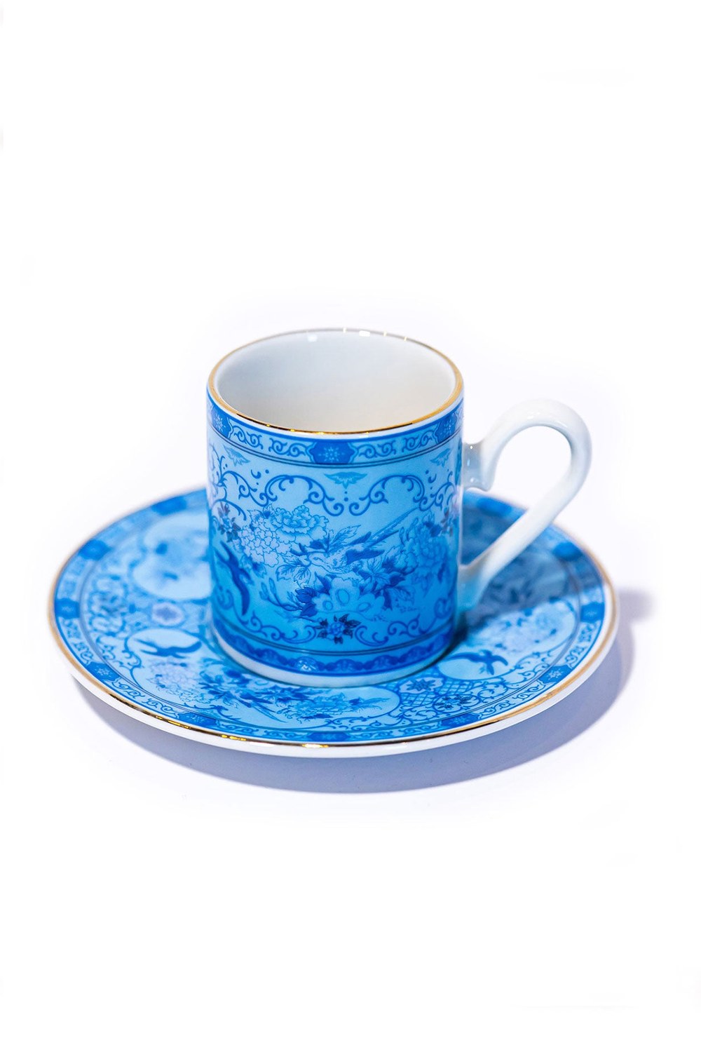 Eternal Baby Blue Kahve Fincanı (2'li Set) - 3